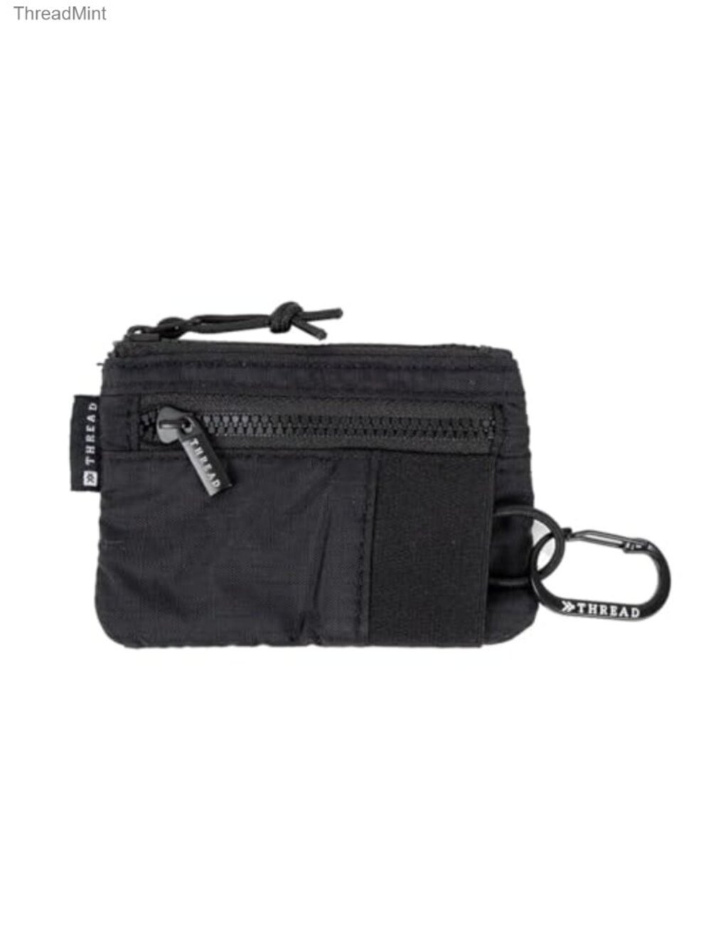 Zip Pouch Wallet Rip-Stop Compact Travel Coin Card ID Key Stash